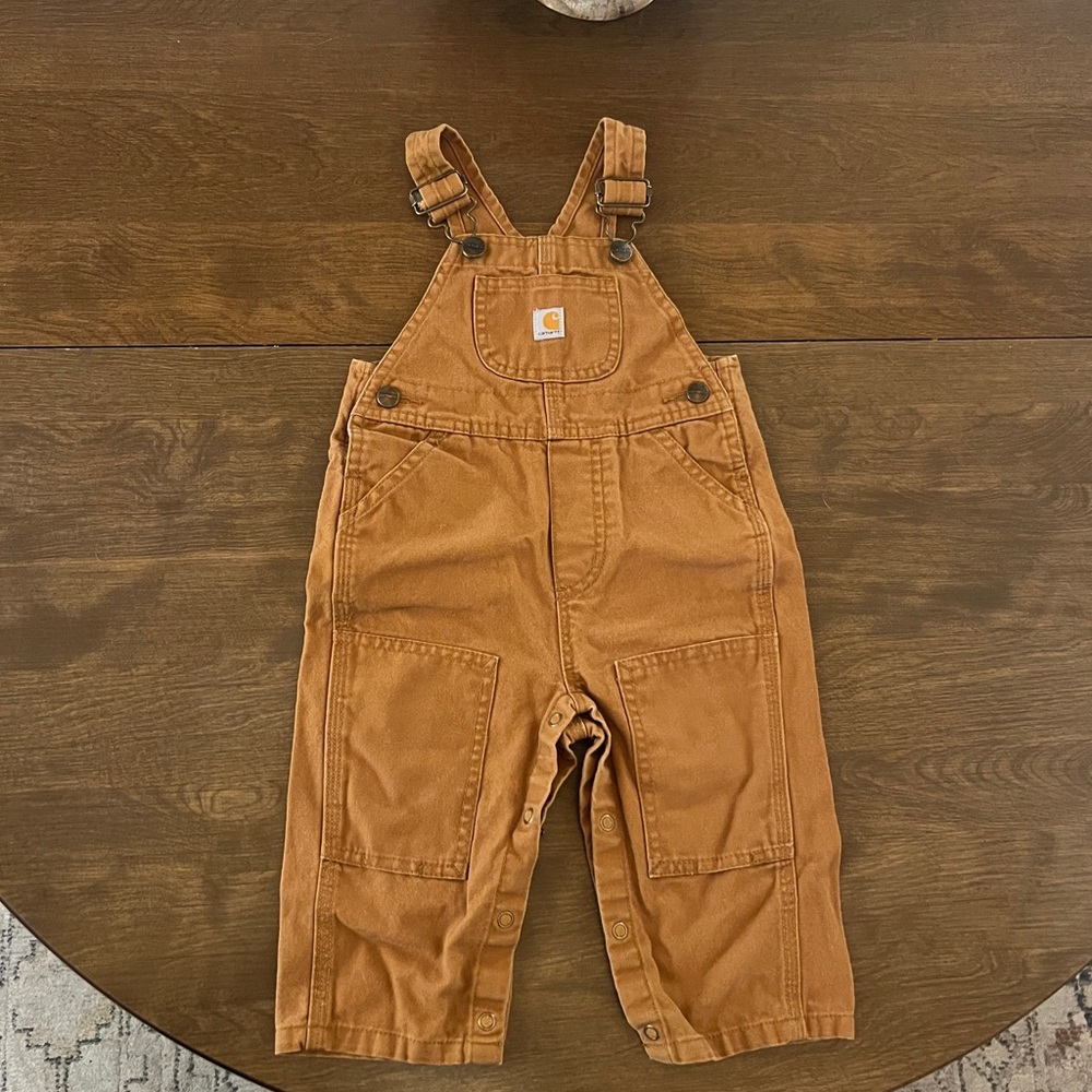 Carhartt Infant Boys' Canvas Bib Overalls